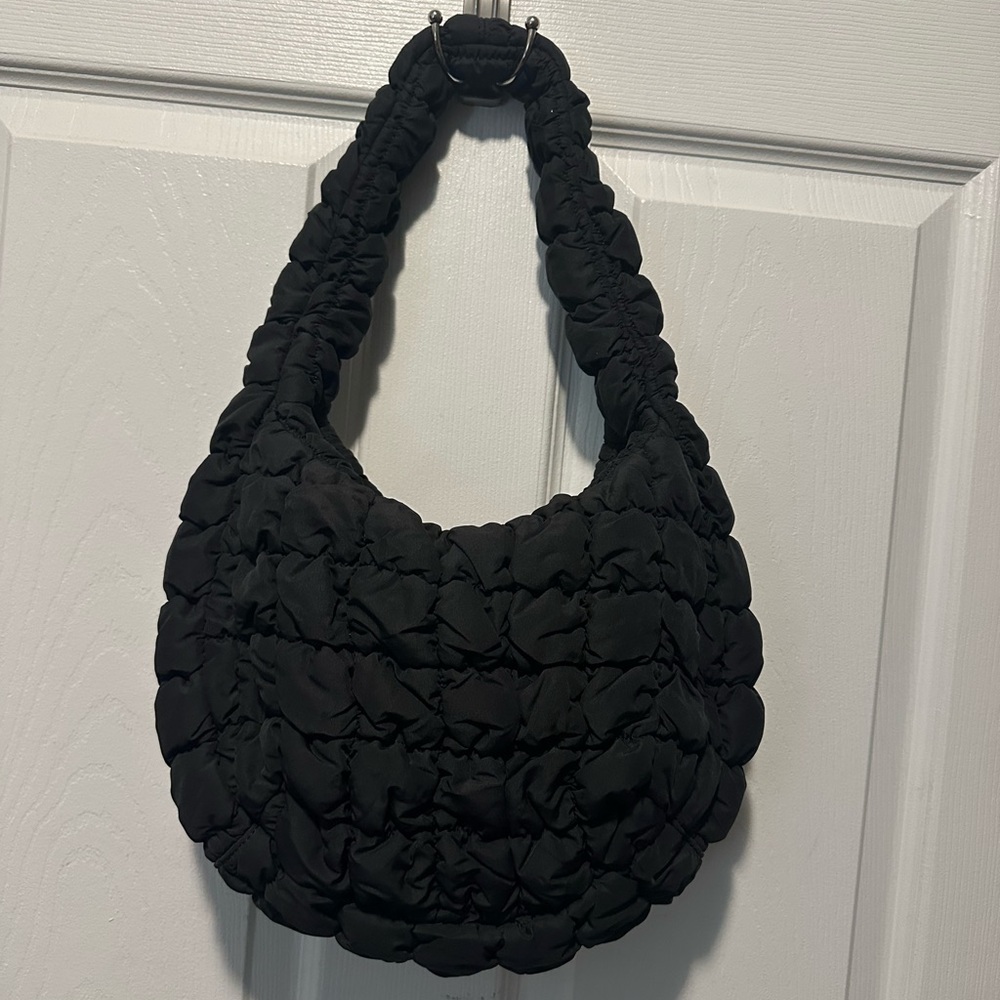 Authentic COS Quilted Women's Mini Bag in Black